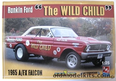 AMT 1/25 1965 A/FX Ford Falcon 'The Wild Child' Rankin Ford, 21555 plastic model kit